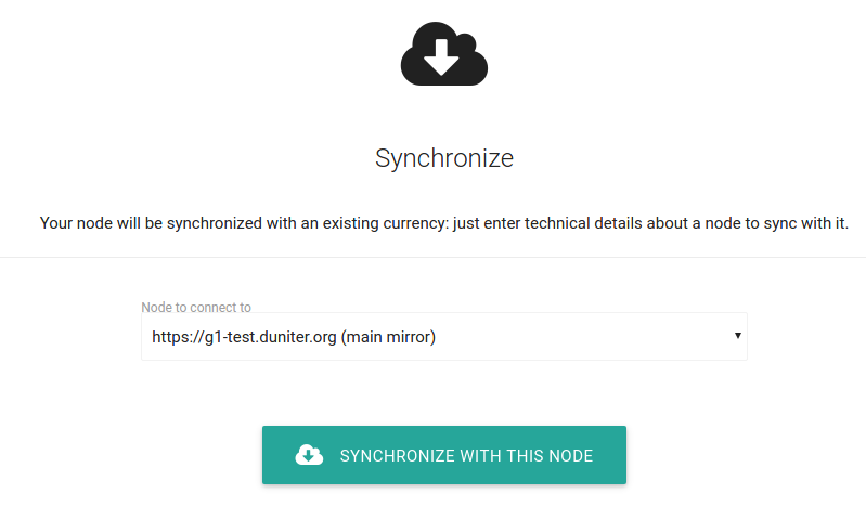 Synchonize this node